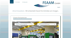 Desktop Screenshot of feaam.de